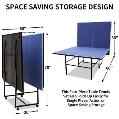 Streamdale Pro Table Tennis Table Tournament Quality, Easy Storage