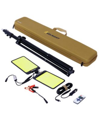 Brighter than the Sun 11,200 Lumen LED Work Light with Adjustable Brightness and Flexible Heads