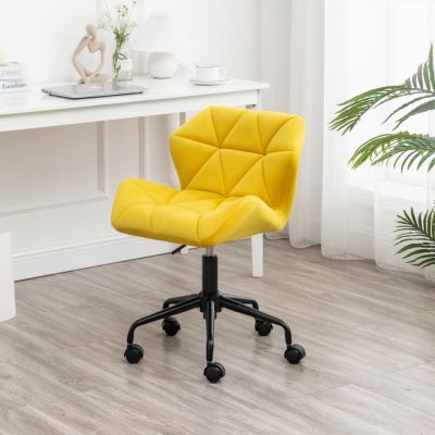 Streamdale Diamond Tufted Adjustable Swivel Office Chair