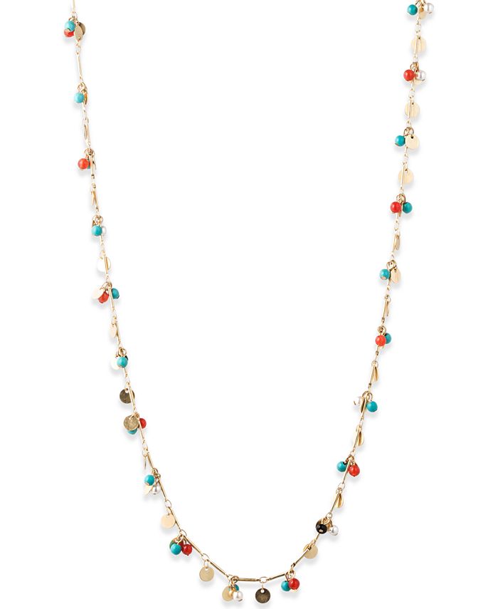 lonna & lilly - Gold-Tone Bead Necklace