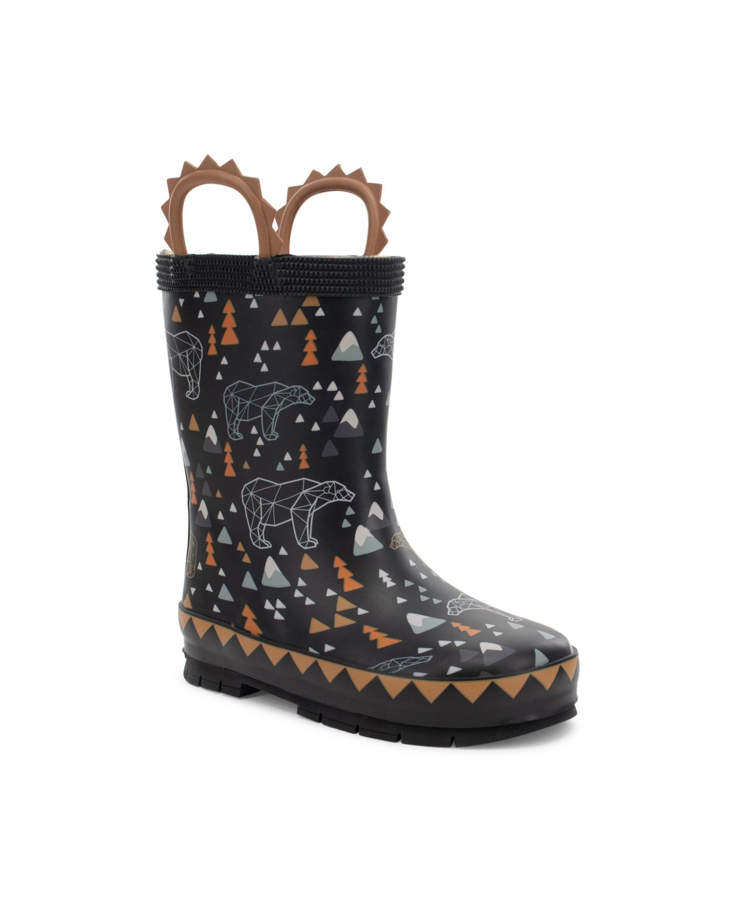 Ботинки Western Chief Grizzly Faux Fur Rain Boot для девочек — фото 3