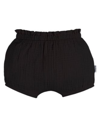 Baby Girls Gauze Bubble Shorts, 3-Pack