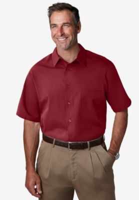 Big & Tall Wrinkle-Free Short-Sleeve Dress Shirt