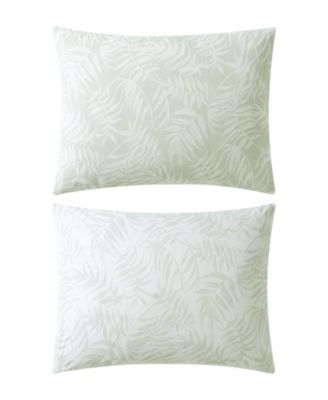 CLOSEOUT! Art Of Palms Reversible 3 Piece Duvet Cover Set, Full/Queen
