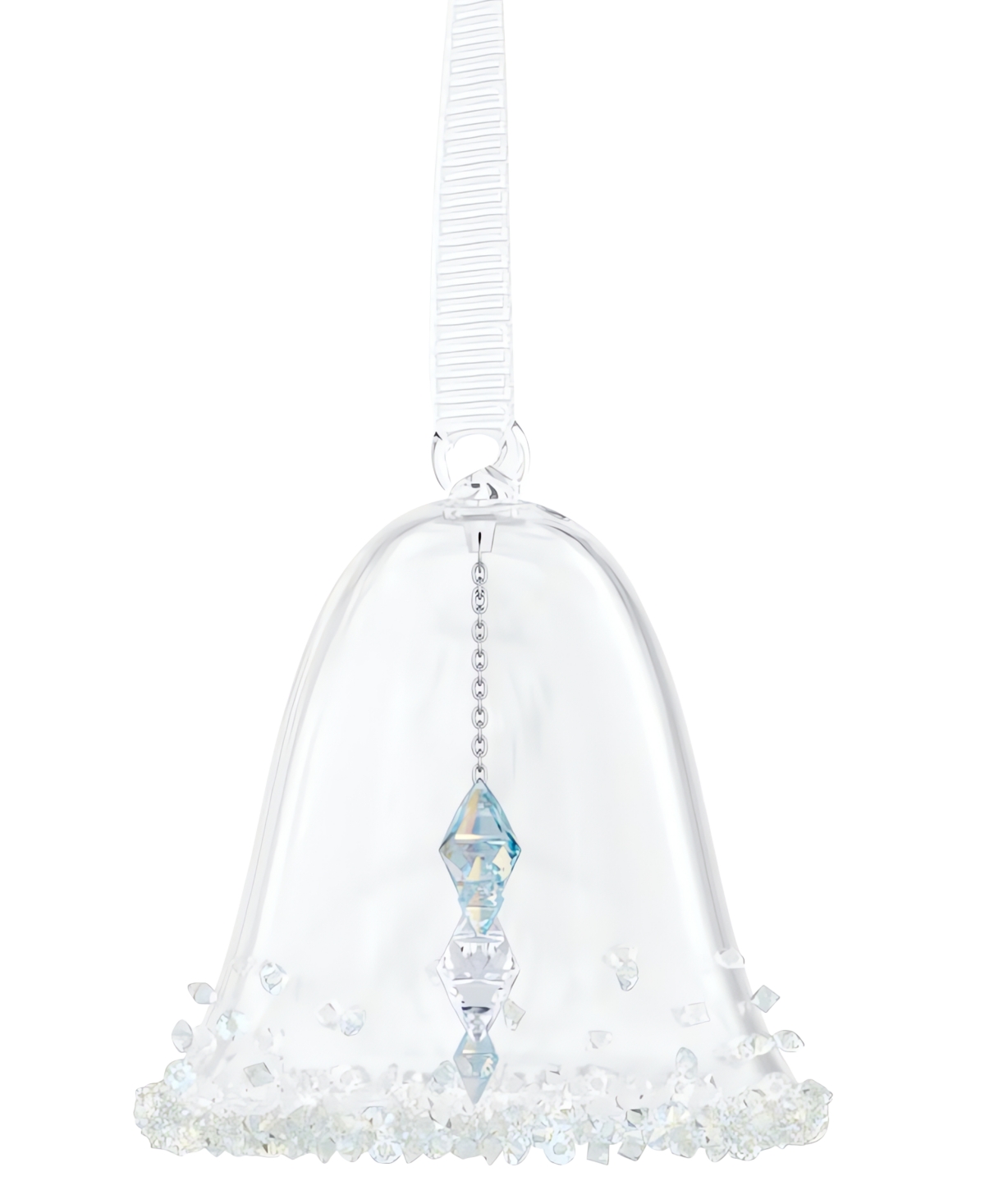 Swarovski Crystal Bell With Stars Hanging Ornament In No Color