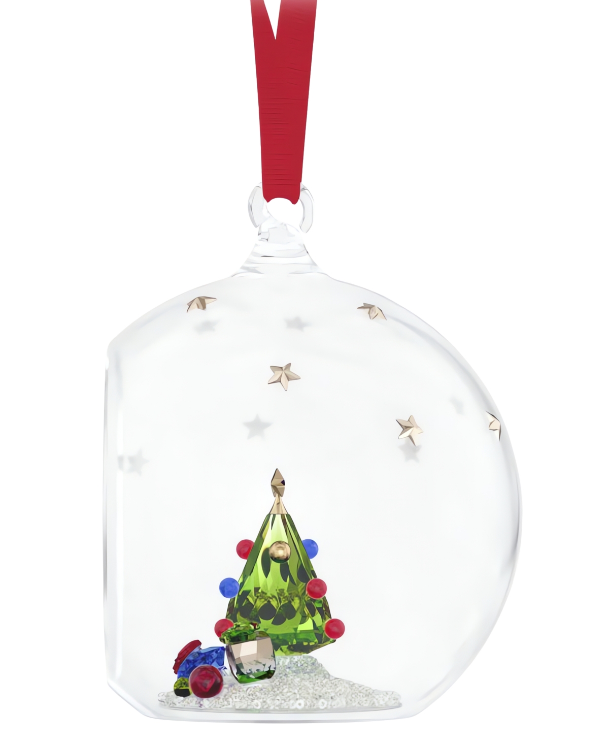Swarovski Crystal Tree In Ball Hanging Ornament In No Color