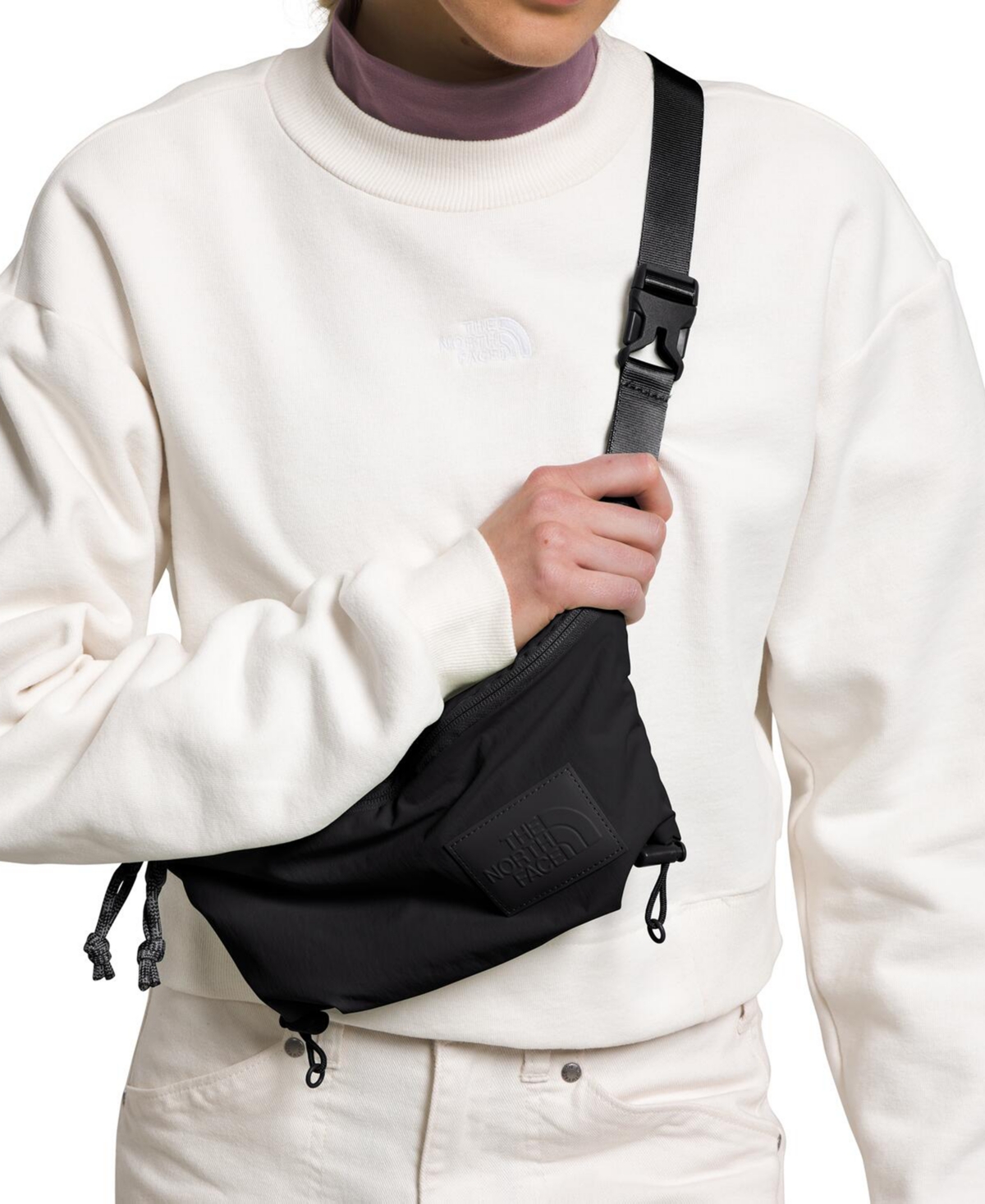 The North Face Never Stop Exploring Fanny Pack In Black In Tnf Black