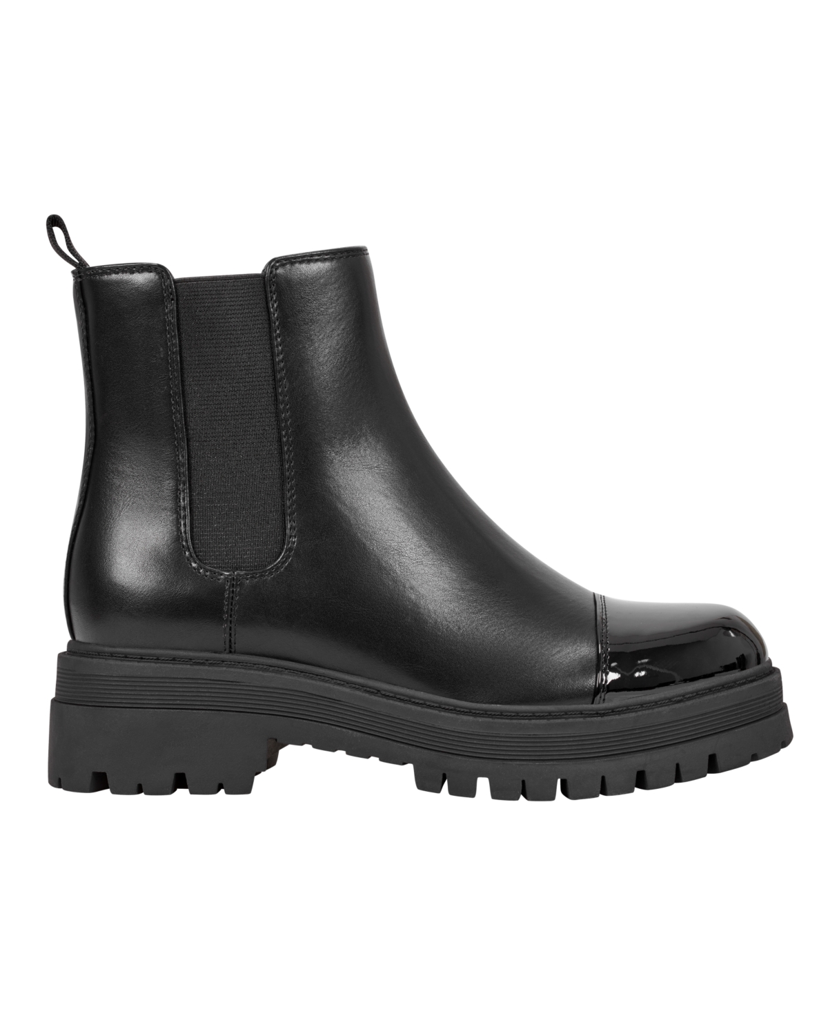 Marc Fisher Women's Pietror Lug-Sole Almond Toe Ankle Booties