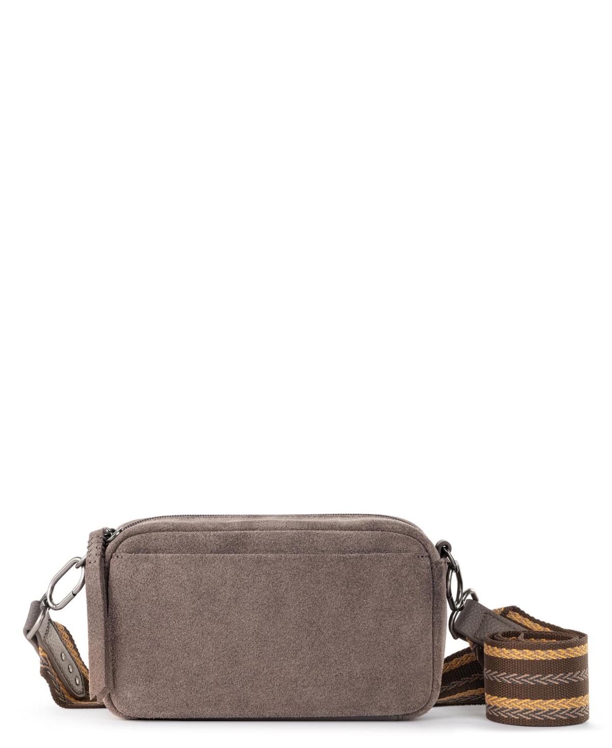 Cora Leather Convertible Crossbody Bag - Black