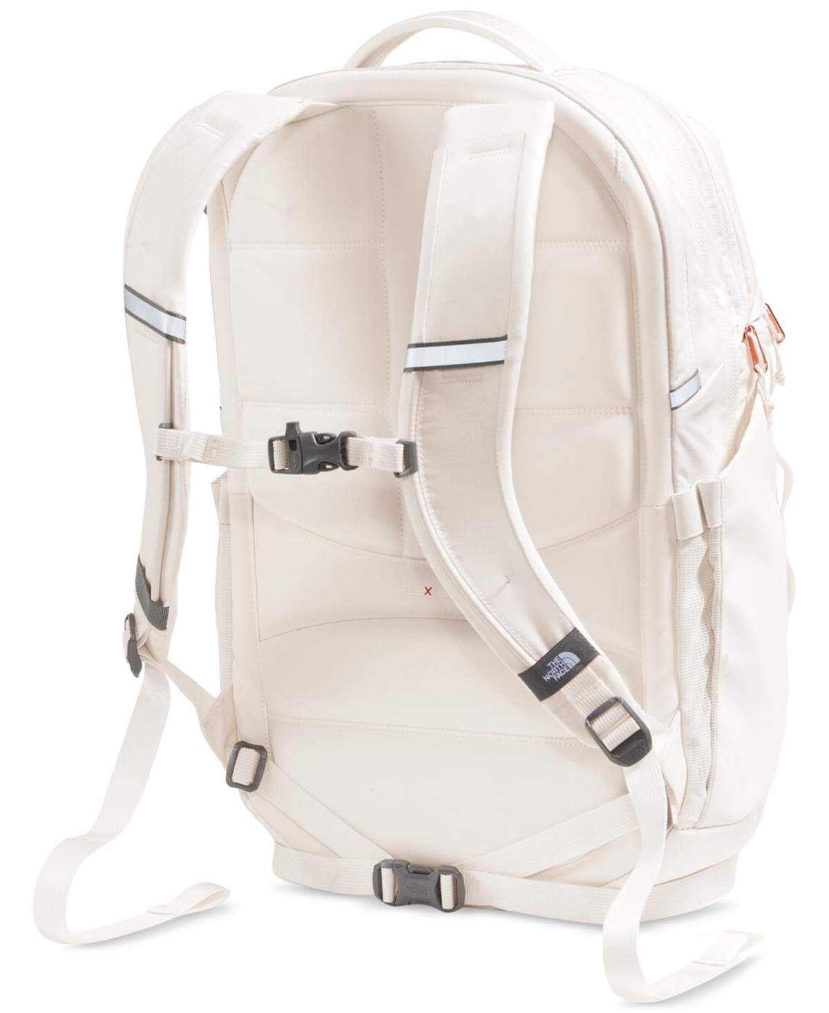 The North Face Women's Surge Luxe Metallic-accent Backpack In Gardenia White