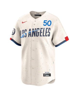 Nike Men's Cream Los Angeles Dodgers Mookie Betts 2024 City