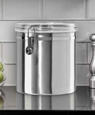 152 fl oz Jumbo Stainless Steel Kitchen Canister.