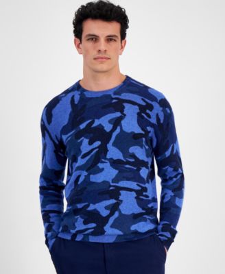 Camo cashmere sweater on sale