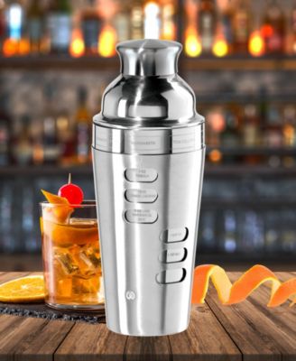 Dial a Drink 23oz Stainless Steel Cocktail Shaker