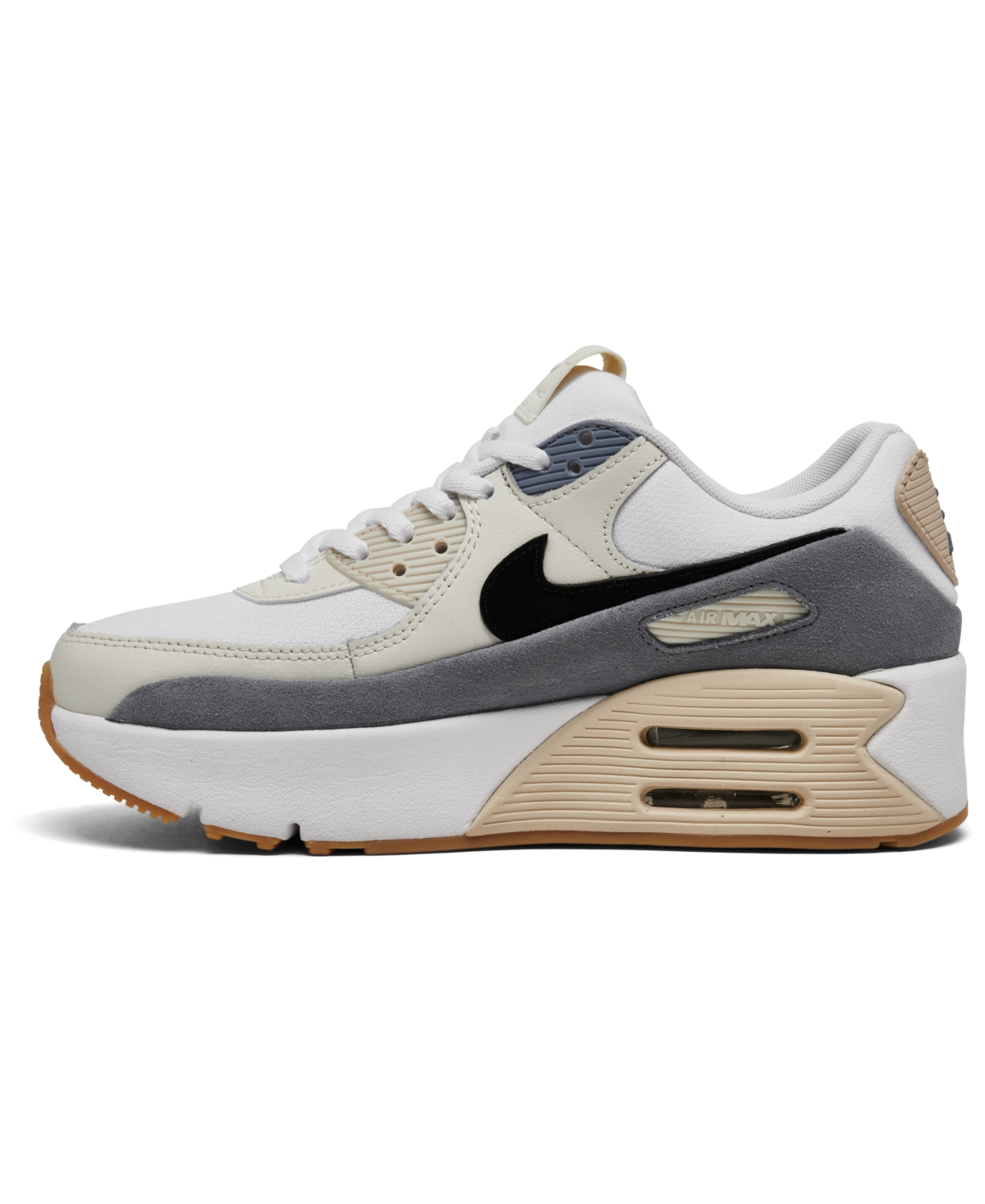 Nike Women's Air Max LV8 Casual Sneakers from Finish Line -Slate/Black