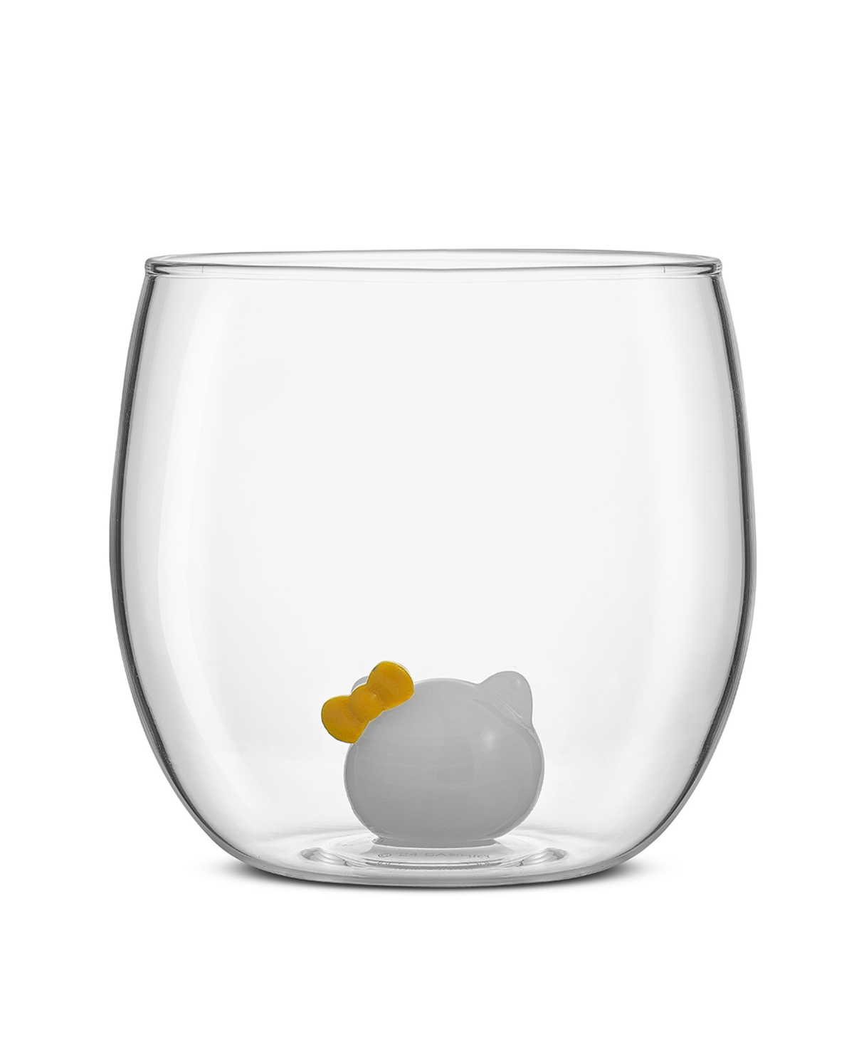 Joyjolt Sanrio Hello Kitty Stemless Short Glasses, Set Of 2 In Multi