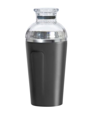 Groove 17oz. Double Wall Vacuum Insulated Stainless Steel Cocktail Shaker