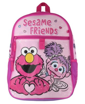 elmo mini backpack with name AI ACCESSORY INNOVATIONS Sesame Street Fun Interactive Backpack For Kids, Boys & Girls Learning Pre School School Bag, 12 Bring Elmo along for every adventure Sesame Street Elmo Loves You