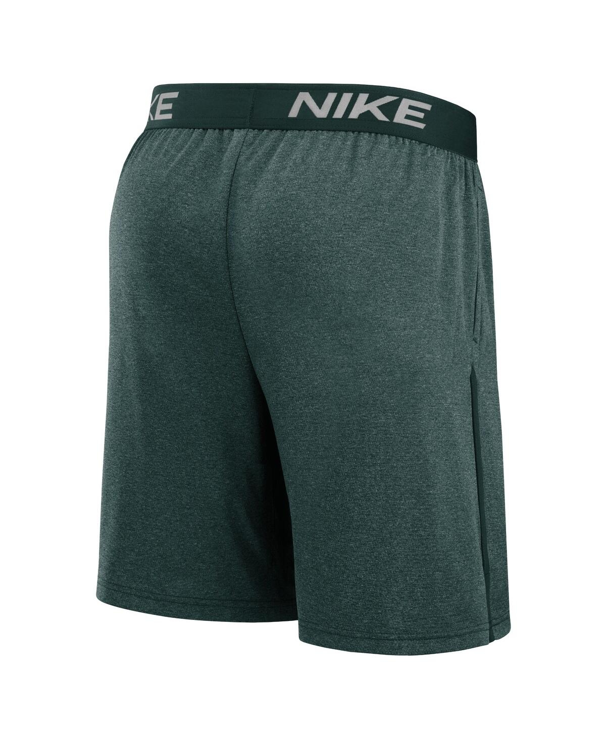 Nike Men'sOakland Athletics Authentic Collection Practice Performance Shorts - Green