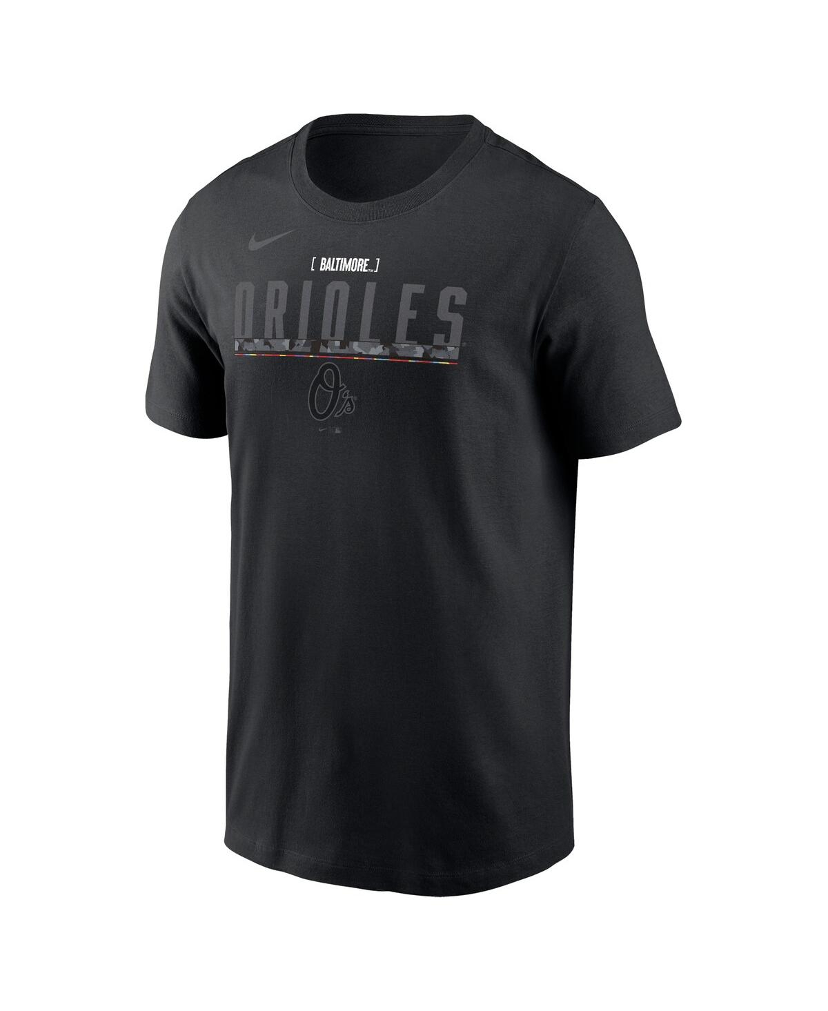 Nike Men'sBaltimore Orioles City Connect T-Shirt - Black