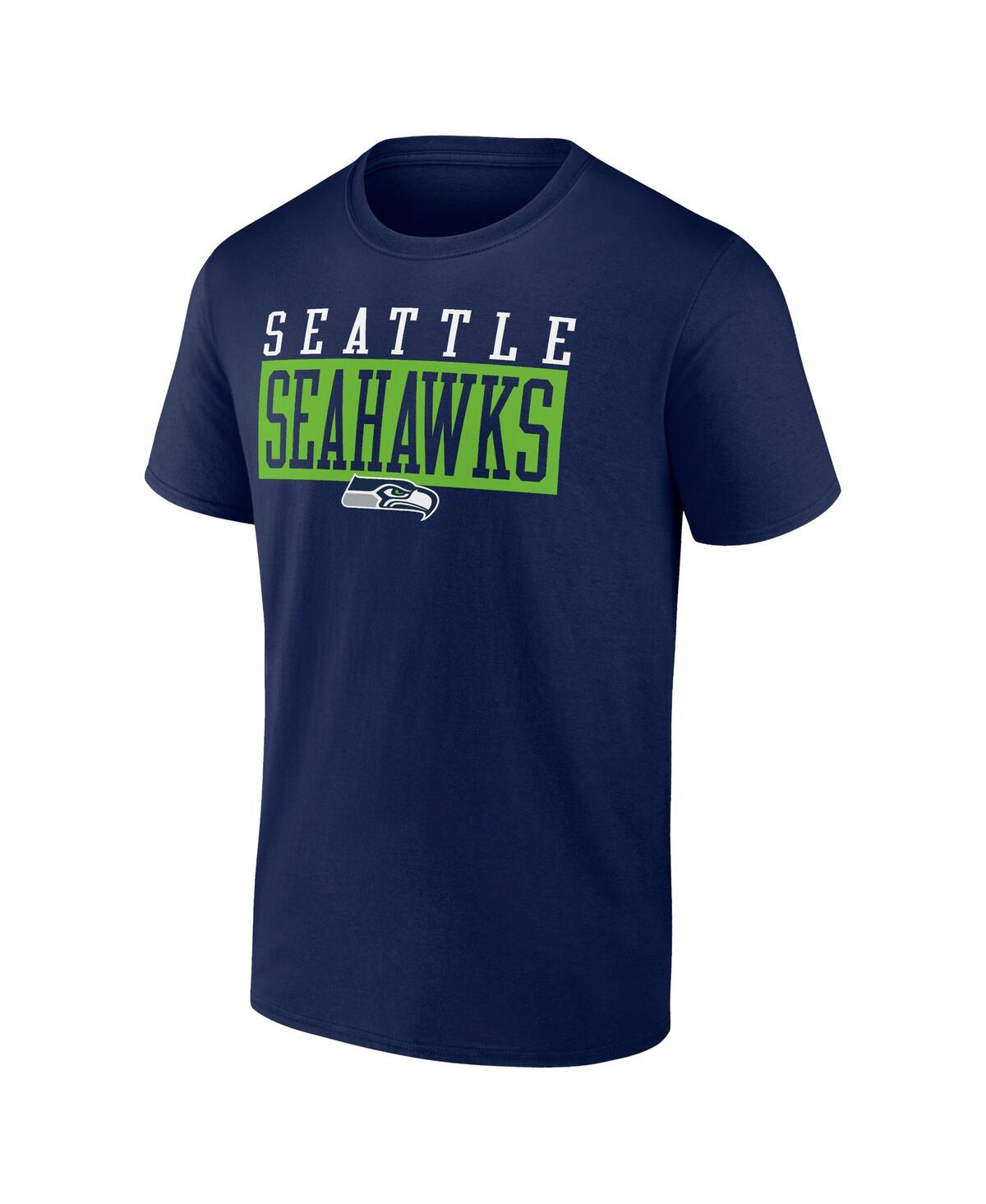 Fanatics Men's CollegeSeattle Seahawks Head to Beat T-Shirt - Navy