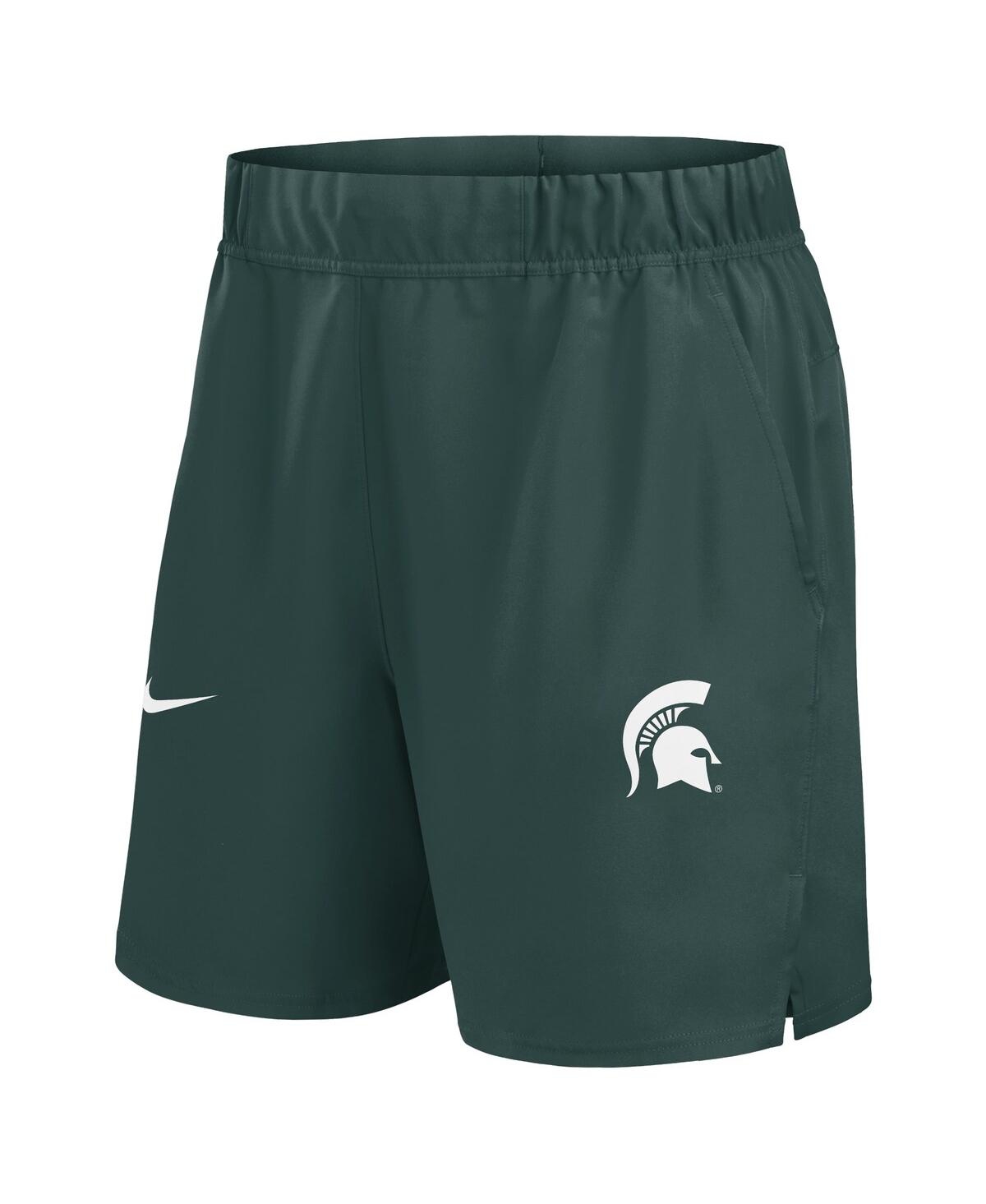 Nike Men'sMichigan State Spartans Primetime Victory Performance Shorts - Green