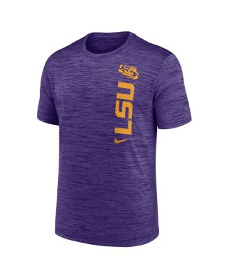 Men's Purple LSU Tigers 2024 Sideline Velocity Performance T-Shirt