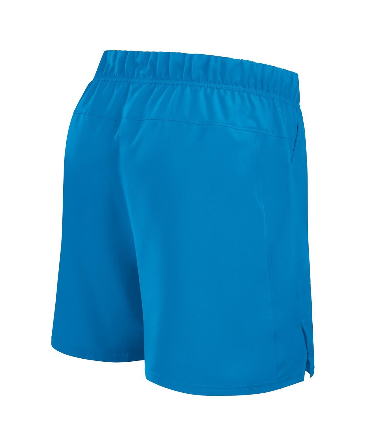 Nike Men's Blue Miami Marlins Woven Victory Performance Shorts In Blue