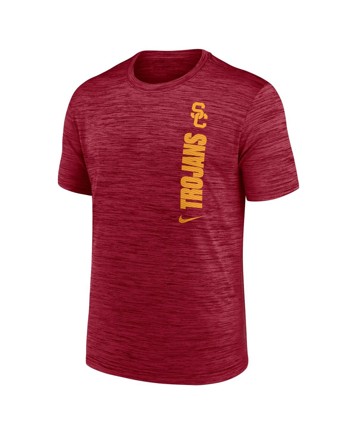 Nike Men's Cardinal Usc Trojans 2024 Sideline Velocity Performance T-shirt In Cardinal