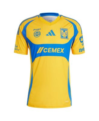 Men's Gold Tigres UANL 2024/25 Home Replica Jersey