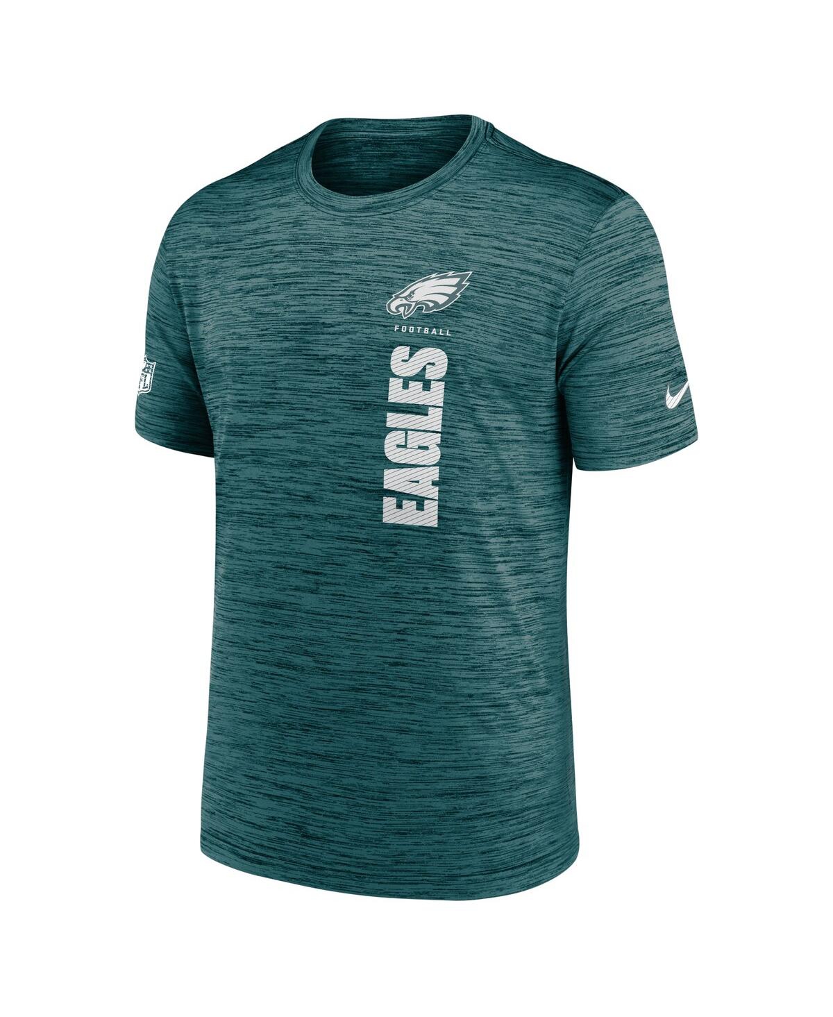 Nike Men's MidnightPhiladelphia Eagles 2024 Sideline Velocity Performance T-Shirt - Green
