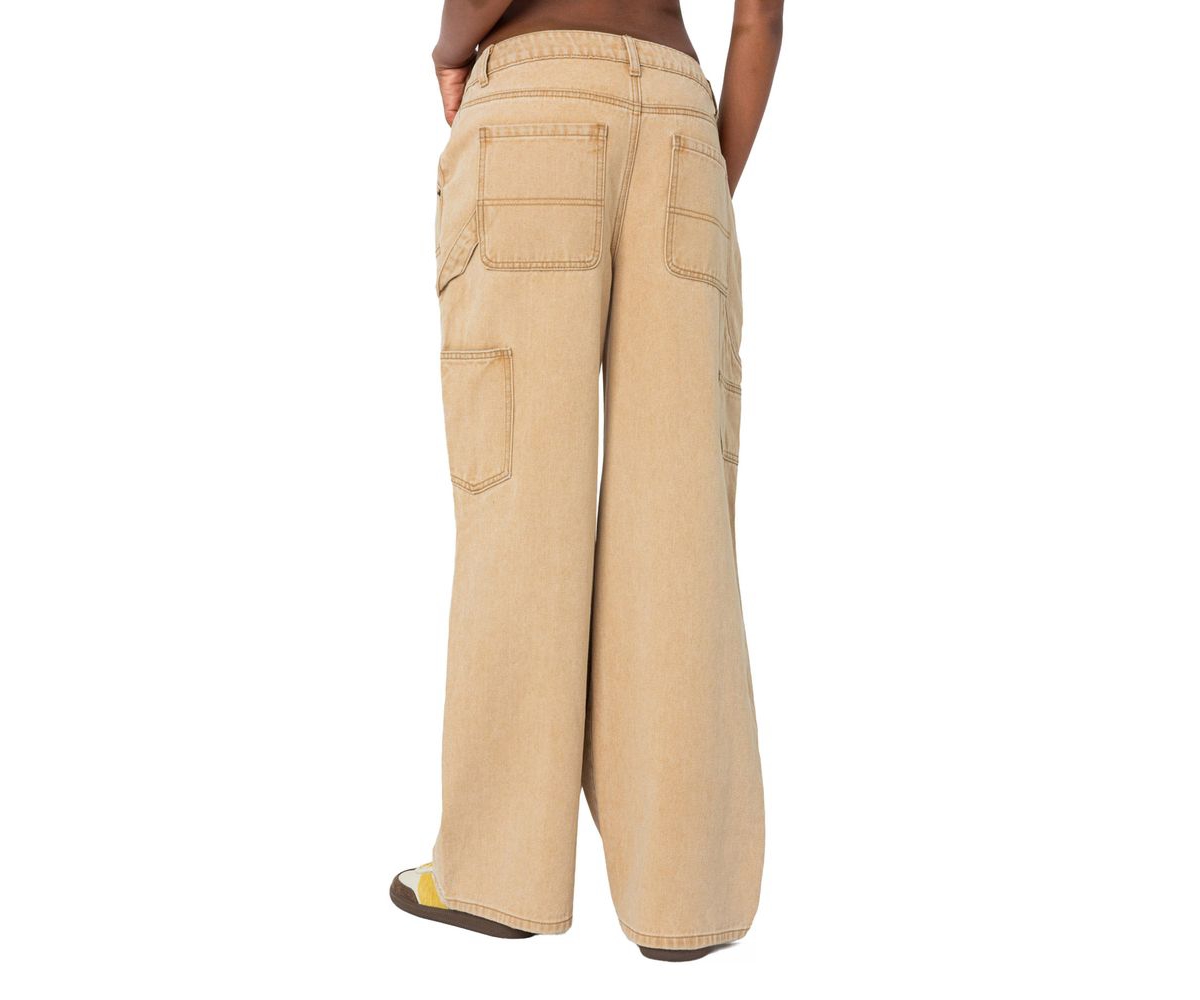 Edikted Women's Alibi distressed carpenter jeans