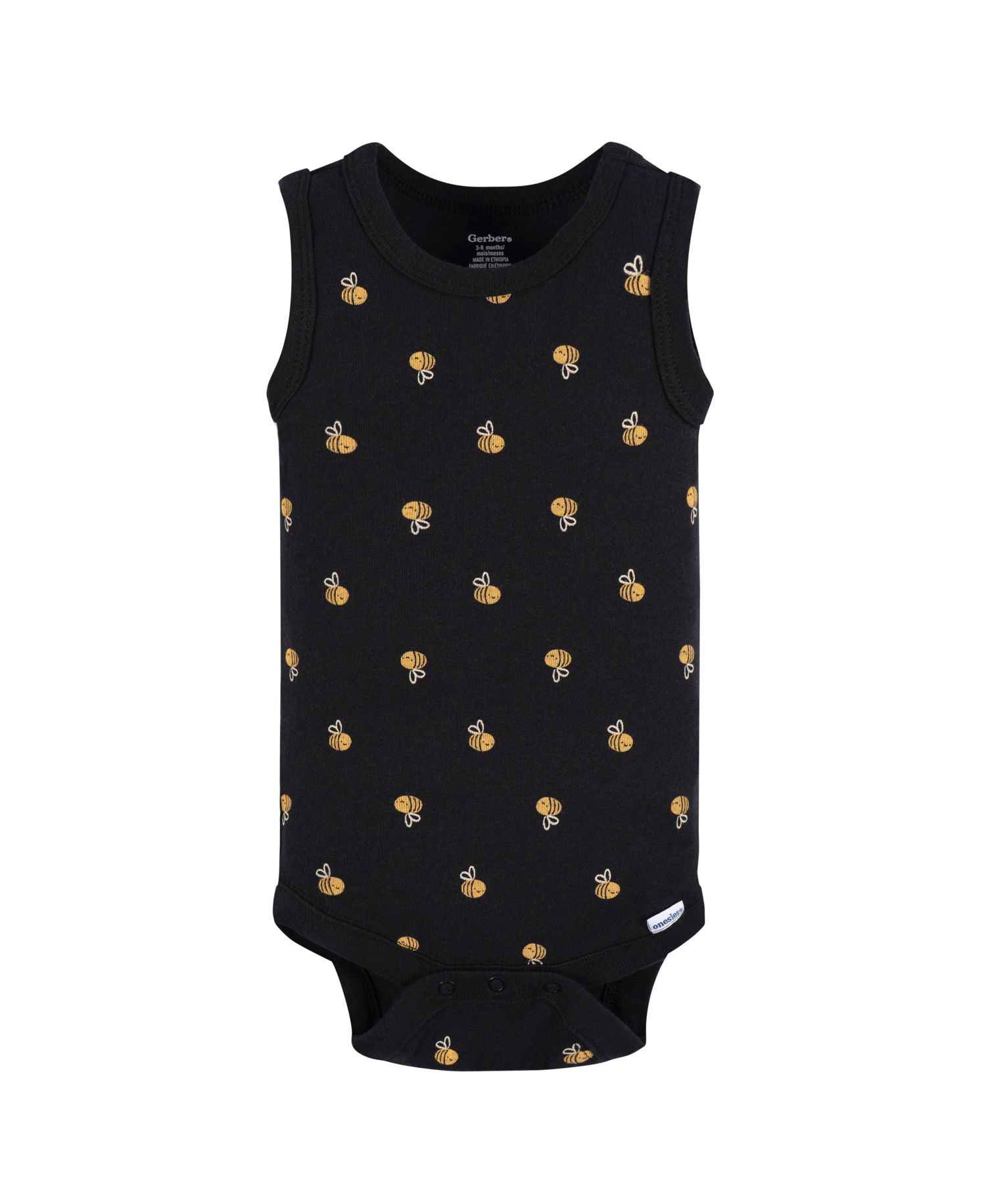 Baby Boys Sleeveless Onesies Bodysuits, 4 Pack