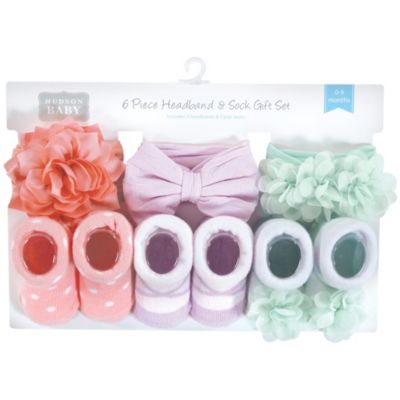 Girls Delightful Duo Gift Headband and Socks