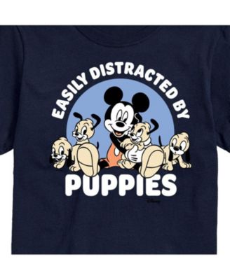 Hybrid Apparel Disney Puppies Mens Short Sleeve Tee