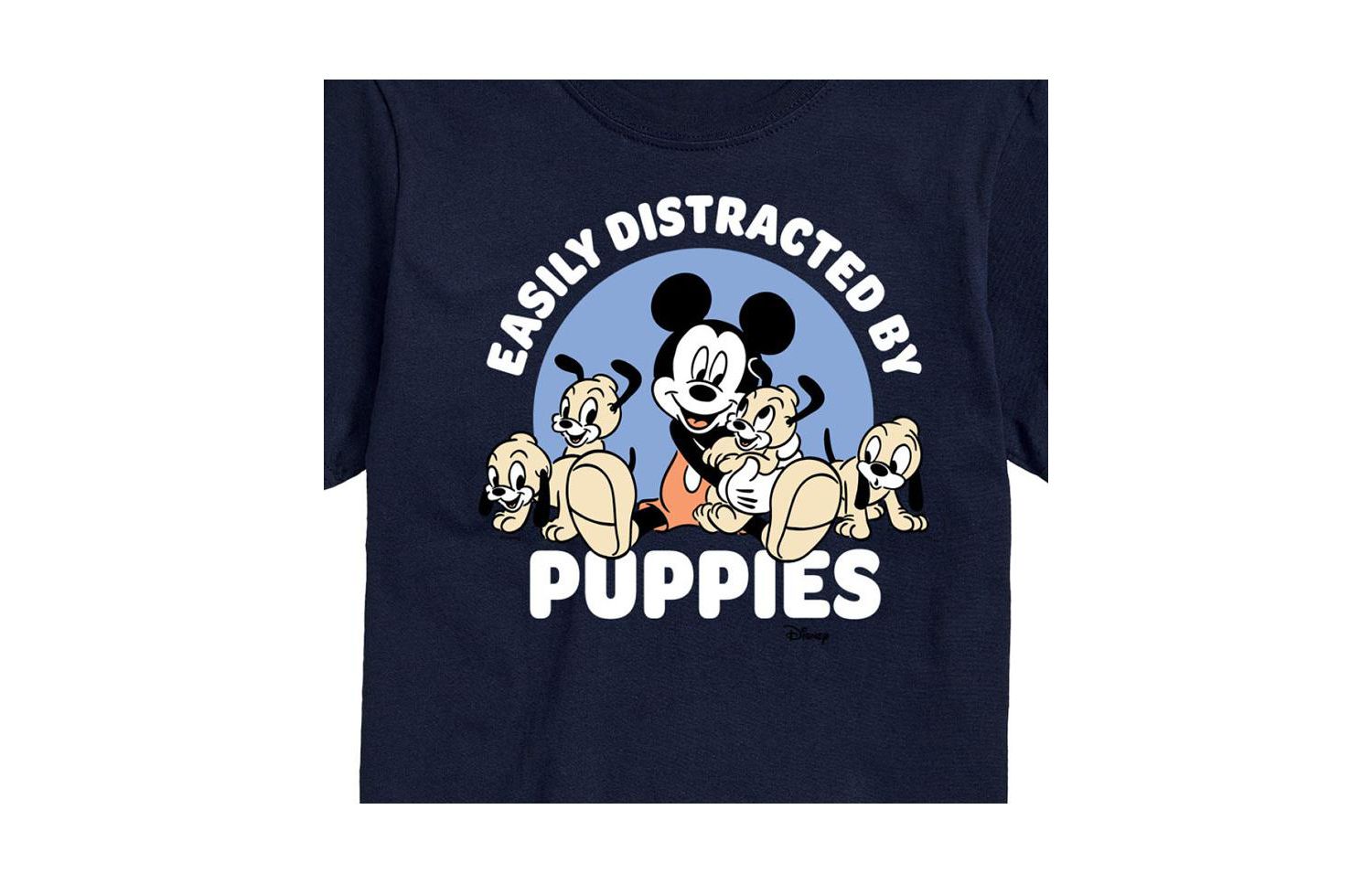 Hybrid Apparel Disney Puppies Mens Short Sleeve Tee