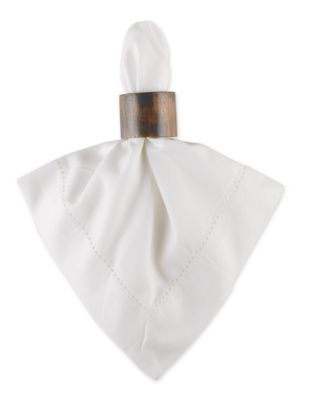 Wood Band Napkin Ring Set of 6