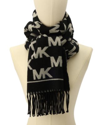 Women's Metallic Logo Wrap Scarf