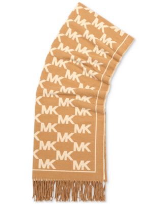 Women's Metallic Logo Wrap Scarf