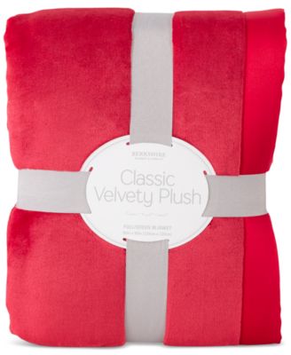 Classic Velvety Plush Blanket, King