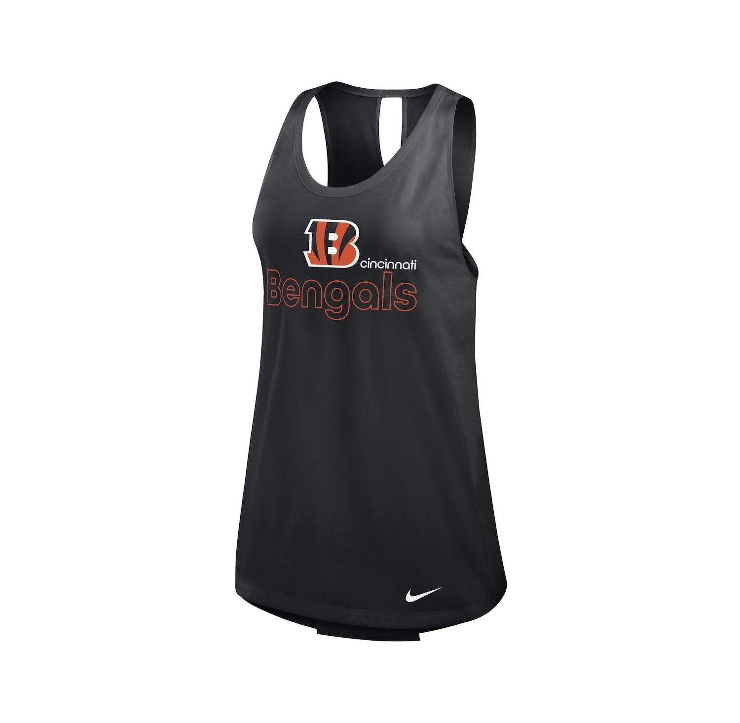 Women's Black Cincinnati Bengals Performance Tank Top