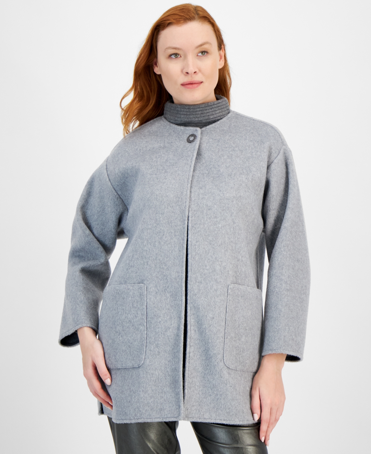 Anne Klein Women's Felt Topper Jacket