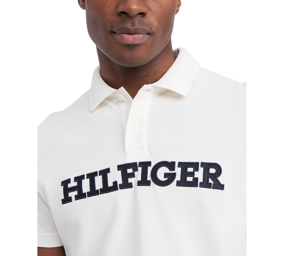 Tommy Hilfiger Men's Regular-Fit Embroidered Monotype Logo Applique Polo Shirt