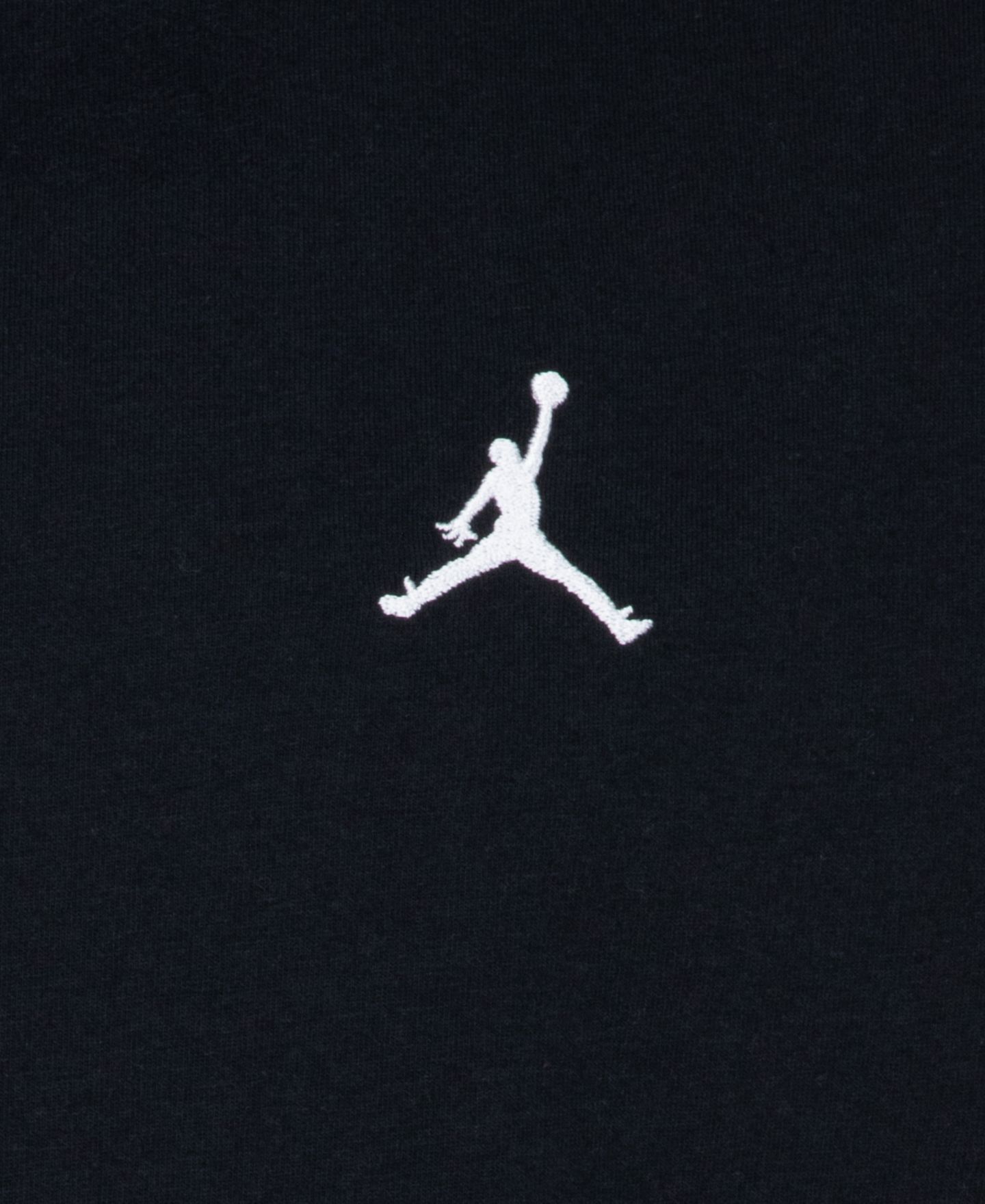 Футболка Jordan Jumpman Air Embroidery Short-Sleeve T-Shirt для мальчиков, цвет: Чёрный — фото 6
