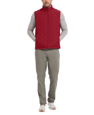 Men's Diamond Quilted Heritage Vest, Created for Macy's