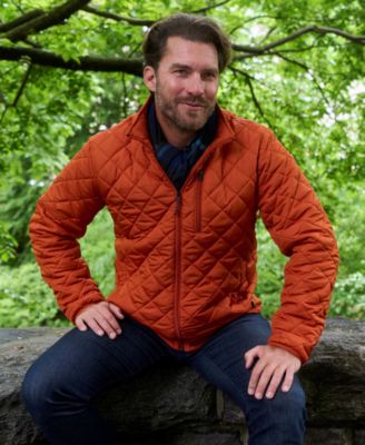 Men's Diamond Quilted Heritage Jacket, Created for Macy's  