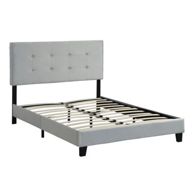 Stylish Upholstered Platform Bed Frame