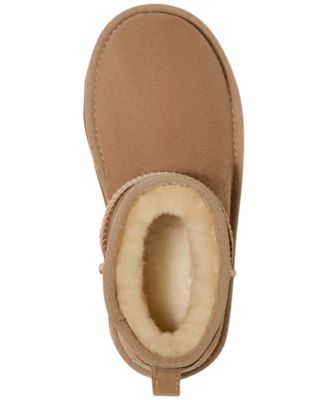 Kids Classic Ultra Mini Twinface Sheepskin Booties