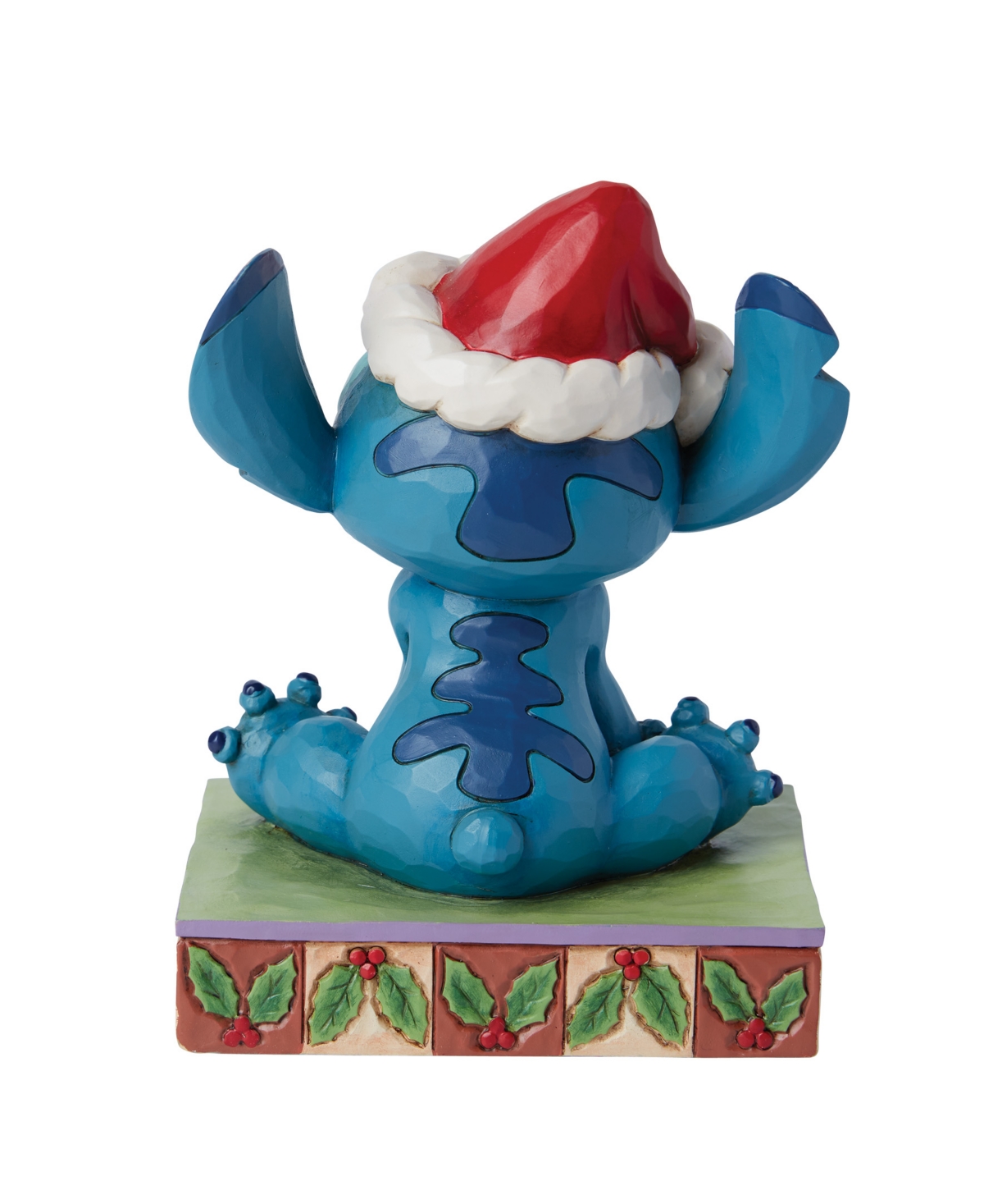 Jim Shore Disney Traditions Santa Stitch With Scrump Figurine In Multi