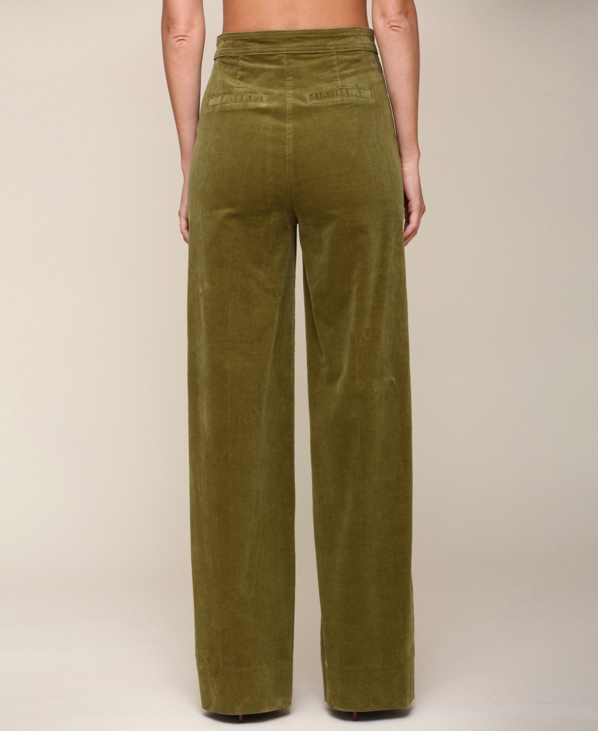 Avec Les Filles Women's Double-Zipper Wide-Leg Pants